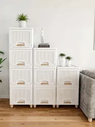 Zeekty 4 Layer : Versatile Drawer Storage Organizer & Organisers Storage Box 4