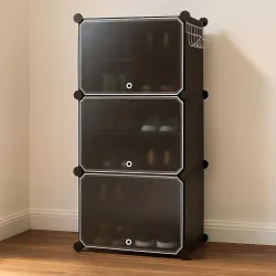 Zemic Plastic Shoe Rack (6 Shelf)