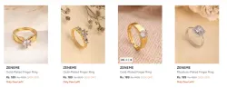 ZENEME Women's Rings at 90% discount