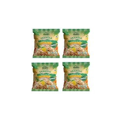 ZENKO Ancient Grain Tropical Fruit Mix Granola 50g | Pack of 4