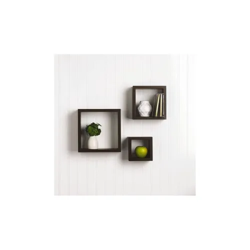 Image of ZenZest Floating Wall Cube Shelves 3Pcs