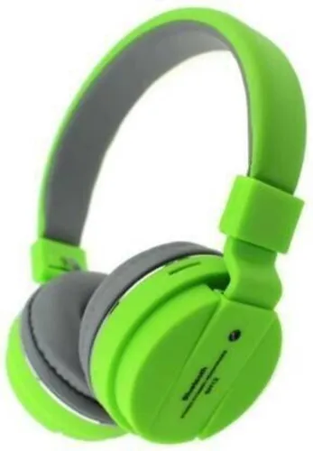 Image of ZEPAD SH12 Wireless Bluetooth Headphones w/ Mic (Green) 