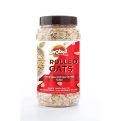 Zerobeli Gluten-Free Rolled Oats Jar 600g