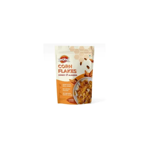 Image of Zerobeli Real Honey & Almond Corn Flakes 260g