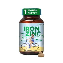 ZEROHARM Iron, Zinc, Folic Acid & Vitamin B12 Tablets