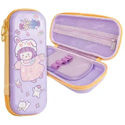 Zest 4 Toyz Girls Pencil Box Organizer Candy Purple
