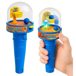 Zest 4 Toyz Mini Finger Basketball Shooting Game Toy for Kids Handheld Mini Basketball Game Indoor Games Toy for Boys & Girls Toy Birthday Gift for Kids - Assorted (Pack of 1)