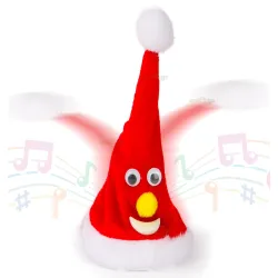 Zest 4 Toyz Musical Santa Cap