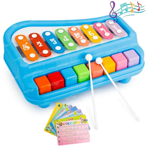 Image of Zest 4 Toyz 2-in-1 Baby Xylophone Piano