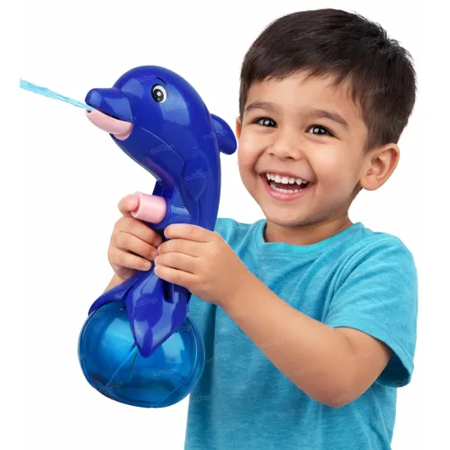 Image of Zest 4 Toyz Holi Pichkari Water Gun for Kids Mini Dolphin Water Gun ute Handheld Pichkari 