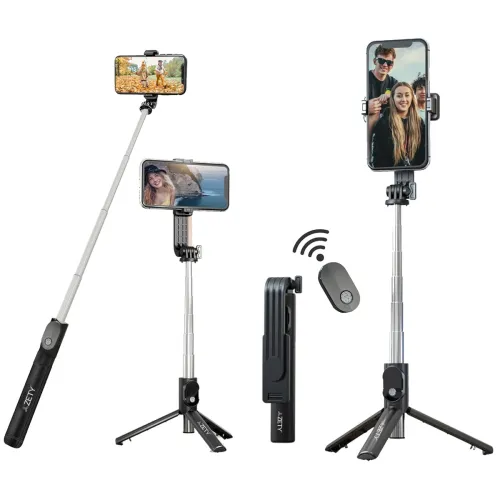 Image of Zety (S10) 40 Inch / 103 cm Extendable Selfie Stick