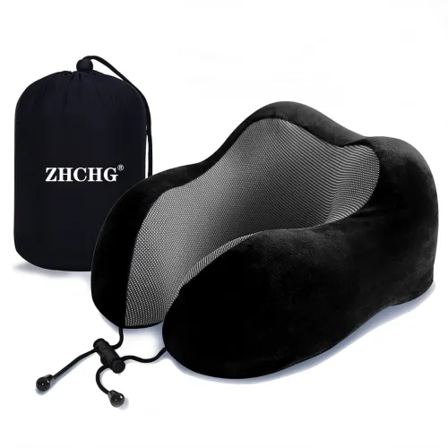 Image of ZHCHG Memory Foam Travel Neck Pillow