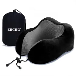 ZHCHG Memory Foam Travel Neck Pillow