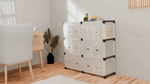 Image of Zhenaura Metal Book Rack