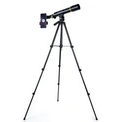 Zhizuka ZH400 Telescope 50mm Aperture 400mm Refractor with Phone Mount and Long Portable Tripod Stand Astronomical Refra
