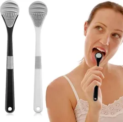 Zibuyu Rubber Tongue Cleaner (Pack of 2)