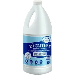 Zimmer Aufraumen 5X CONCENTRATED GLASS CLEANER 1L. 1 Lliter MAKES 5-10 LITERS