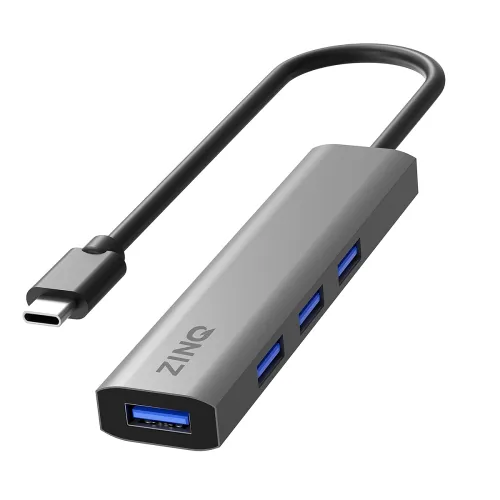 Image of Zinq 4-Port USB 3.1 Type-C Hub