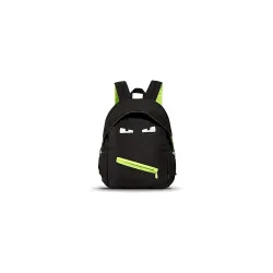 ZIPIT Grillz Backpack for Kids with Extra Side Pocket, Black