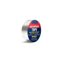 Zista Super Strong Adhesive Waterproof tape Permanent Repair Roof Water Leakage Solution Rubber Foil Suitable for Roof Leak, surface Crack, Window Sill Gap, Boat Sealing, Tank Leak