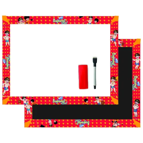 Image of ‎Zitto Selfie Wooden Write & Wipe Board (14x12 Inches)