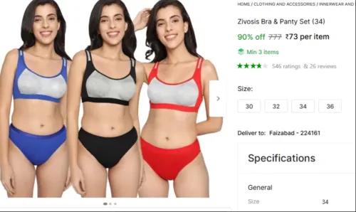 Image of Zivosis Bra & Panty Set (34)