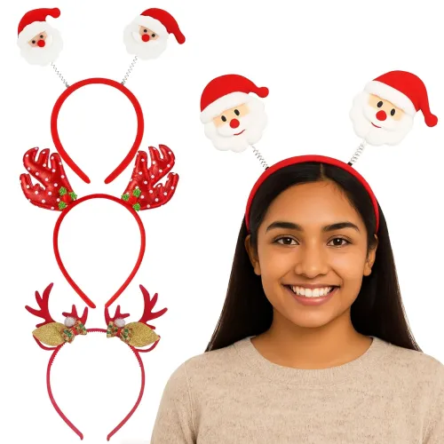 Image of Zivvy Festive Hair Band Pack of 3