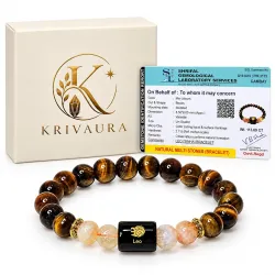 Zodiac Beaded Bracelet Round Stone Gemstone Astrology Jewellery for Unisex