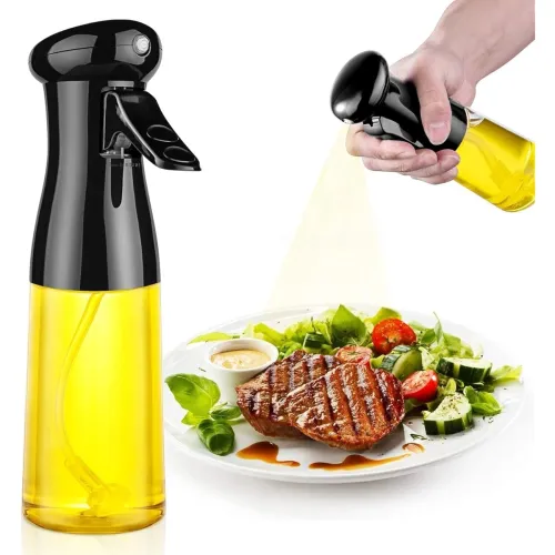 Image of ZOIY Glass oil Spray Dispenser Cooking 200ml Olive Oil Spray Bottle