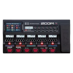 Zoom G11 Guitar Multi-Effects Processor with Expression Pedal, with Touchscreen Interface, 100+ Built in Effect