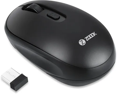 Image of Zoook Clique Wireless Optical Mouse (Jade Black)