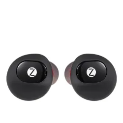 Zoook Rocker TwinPods Premium Bluetooth Earbuds with Charging Case (Black)