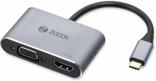 Image of Zoook Type-C 4-in-1 USB Hub