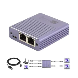 ZORBES® Ethernet Splitter, 1 Input to 3 Output RJ45 Network Splitter Adapter, 1000Mbps High-Speed LAN Cable Splitter for