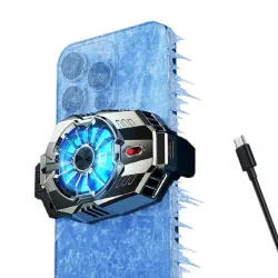 ZORBES® Phone Cooler for Gaming,Universal Moblie Cooler with Two Cooling Speeds,