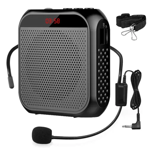 Image of ZORBES® Portable Voice Amplifier with Headset Microphone