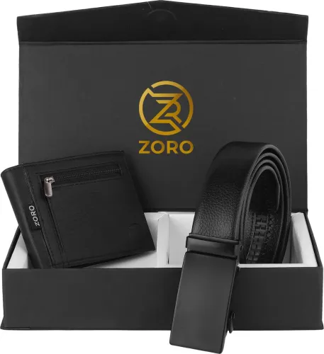 Image of ZORO Wallet & Belt Combo (Black)