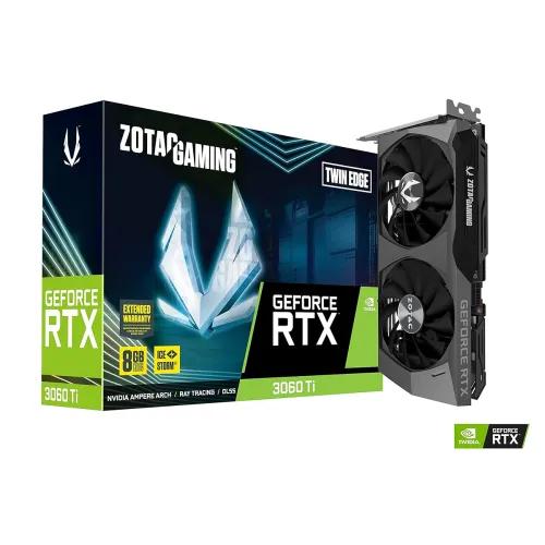 Image of ZOTAC Gaming GeForce RTX 3060 Ti Twin Edge 8GB Graphics Card