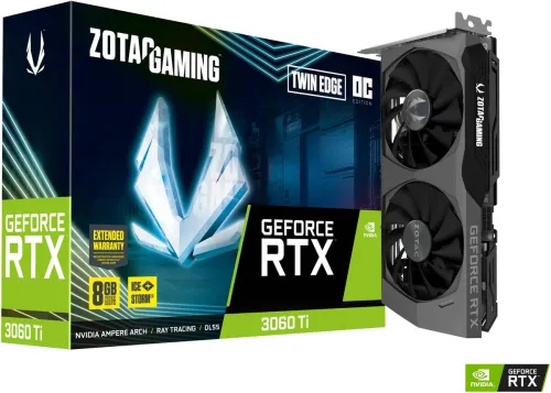 Image of ZOTAC NVIDIA RTX 3060 Ti Twin Edge OC LHR 8 GB GDDR6 Graphics Card