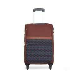 ZOUK Avasa Periyar Waves Polyester Luggage