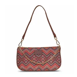 ZOUK Handcrafted Vegan Leather Mini Shoulder Bag