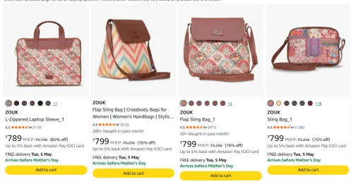Image of Zouk Luggage upto 70% discount 