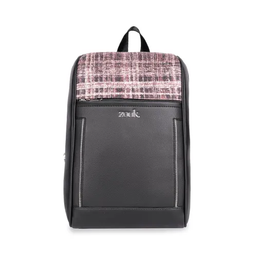 Image of ZOUK Olina Daypack for Women – Convertible Backpack with Laptop & iPad Compartments | Stylish Handcrafted Office & Trave