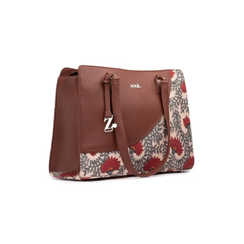Image of ZOUK Women's Office Essential Bag With Double Handle Shoulder Strap