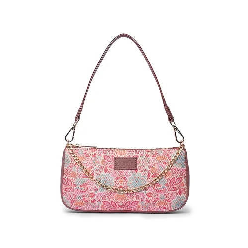 Image of ZOUK Women's Handcrafted Vegan Leather Casual Mini Shoulder Bag