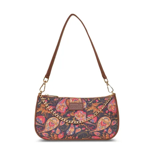 Image of ZOUK Women’s Handcrafted Vegan Leather Shoulder Bag