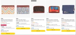 ZOUK Womens Handcrafted Wallet Starting @ ₹149