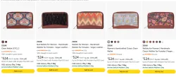 Zouk Womens Wallet upto 70% discount 