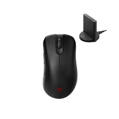 Image of Zowie BenQ EC3-CW Wireless Ergonomic Gaming Mouse for Esports | Enhanced Receiver | 24-Step Scroll Wheel | Driverless | 