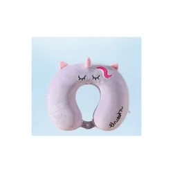 ZQBIEE U-Shaped Travelling Ultra Soft Unicorn Travel Pillow for Long Rides in Flights & Cars/Unicorn Design Kids Pillow 